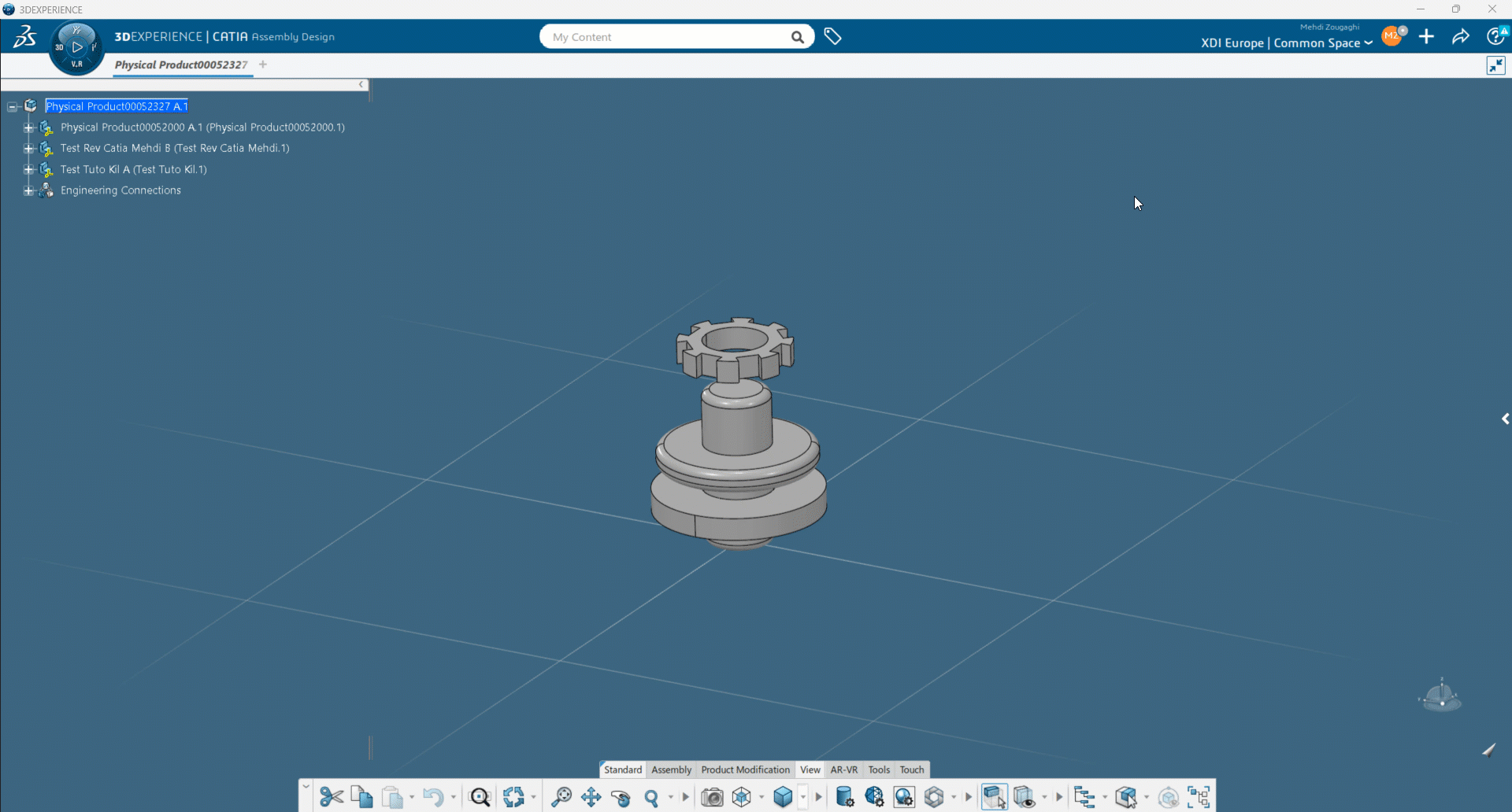 Import on catia 3dexperience